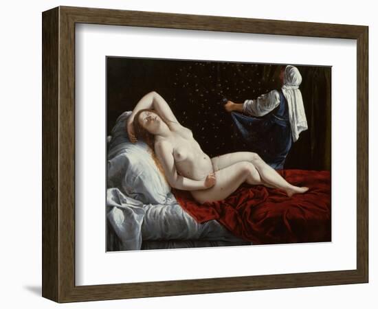 Danaë, C.1612-Artemisia Gentileschi-Framed Giclee Print