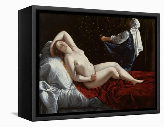 Danaë, C.1612-Artemisia Gentileschi-Framed Stretched Canvas