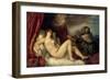 Danae, C1554-Titian (Tiziano Vecelli)-Framed Giclee Print