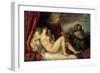 Danae, C1554-Titian (Tiziano Vecelli)-Framed Giclee Print