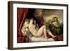 Danae, circa 1554-Titian (Tiziano Vecelli)-Framed Giclee Print