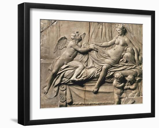 Danae of Correggio-Antonio Canova-Framed Giclee Print