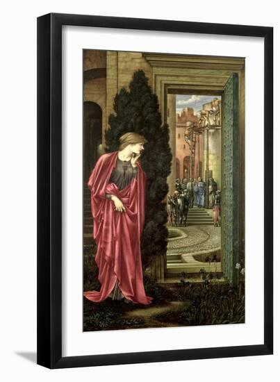 Danae, or the Tower of Brass, 1887-88-Edward Burne-Jones-Framed Giclee Print