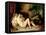 Danae Receiving the Shower of Gold-Titian (Tiziano Vecelli)-Framed Stretched Canvas