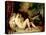 Danae Receiving the Shower of Gold-Titian (Tiziano Vecelli)-Stretched Canvas