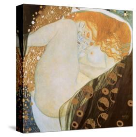 Danae-Gustav Klimt-Stretched Canvas