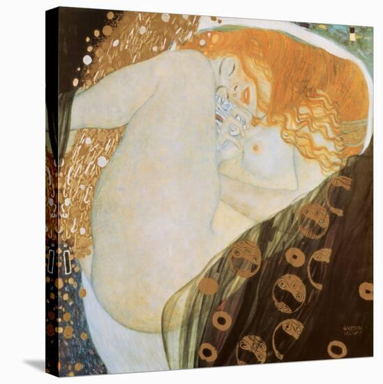 Danae-Gustav Klimt-Stretched Canvas