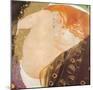 Danae-Gustav Klimt-Mounted Art Print