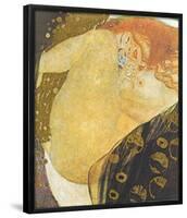 Danae-Gustav Klimt-Framed Poster