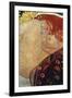 Danae-Gustav Klimt-Framed Art Print