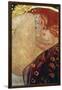 Danae-Gustav Klimt-Framed Art Print