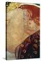 Danae-Gustav Klimt-Stretched Canvas