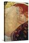 Danae-Gustav Klimt-Stretched Canvas