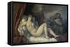 Danae-Titian (Tiziano Vecelli)-Framed Stretched Canvas