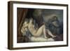 Danae-Titian (Tiziano Vecelli)-Framed Giclee Print