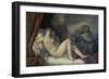 Danae-Titian (Tiziano Vecelli)-Framed Giclee Print