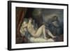 Danae-Titian (Tiziano Vecelli)-Framed Giclee Print