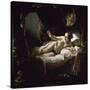 Danae-Rembrandt van Rijn-Stretched Canvas