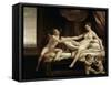 Danae-Correggio-Framed Stretched Canvas