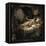 Danae-Rembrandt van Rijn-Framed Stretched Canvas