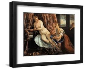 Danae-Tintoretto-Framed Giclee Print