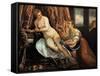 Danae-Tintoretto-Framed Stretched Canvas