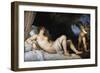 Danae-Titian (Tiziano Vecelli)-Framed Giclee Print