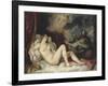 Danae-Titian (Tiziano Vecelli)-Framed Giclee Print