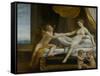 Danae-Correggio-Framed Stretched Canvas