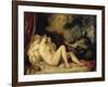 Danae-Titian (Tiziano Vecelli)-Framed Giclee Print