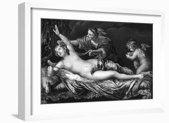 Danae-Sir Anthony Van Dyck-Framed Art Print
