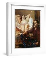 Danae-Max Slevogt-Framed Giclee Print