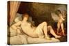 Danae-Titian (Tiziano Vecelli)-Stretched Canvas