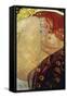 Danae-Gustav Klimt-Framed Stretched Canvas