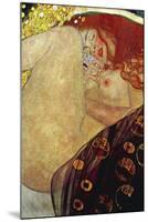 Danae-Gustav Klimt-Mounted Art Print