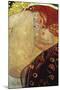 Danae-Gustav Klimt-Mounted Art Print