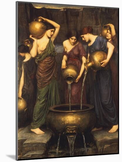 Danaides, 1904-John William Waterhouse-Mounted Giclee Print