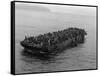 Danang Refugees-Associated Press-Framed Stretched Canvas