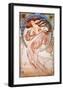 Dance, 1898-Alphonse Mucha-Framed Art Print