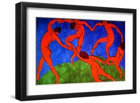 Dance, 1910-Henri Matisse-Framed Giclee Print