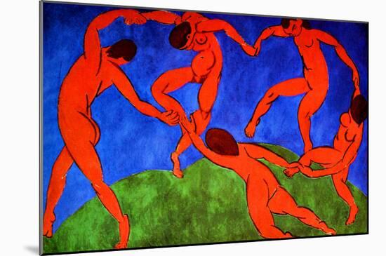 Dance, 1912-Henri Matisse-Mounted Giclee Print