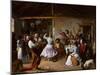 Dance at a Country Inn - Benjumea, Rafael (C. 1825-C. 1887) - 1850 - Oil on Canvas - 46X65 - Museo-Rafael Benjumea-Mounted Giclee Print