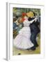 Dance at Bougival, 1883-Pierre-Auguste Renoir-Framed Giclee Print