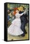 Dance at Bougival, 1883-Pierre-Auguste Renoir-Framed Stretched Canvas