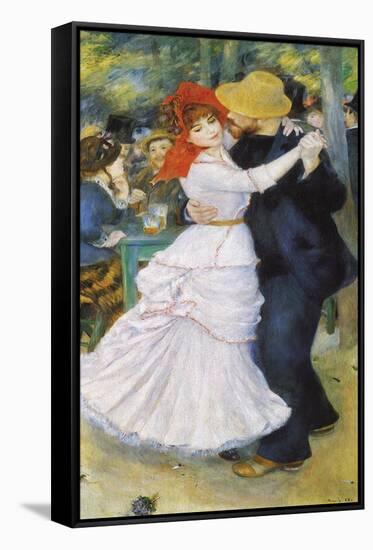 Dance at Bougival, 1883-Pierre-Auguste Renoir-Framed Stretched Canvas