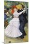 Dance at Bougival, 1883-Pierre-Auguste Renoir-Mounted Giclee Print
