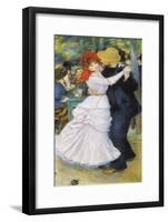 Dance at Bougival, 1883-Pierre-Auguste Renoir-Framed Giclee Print