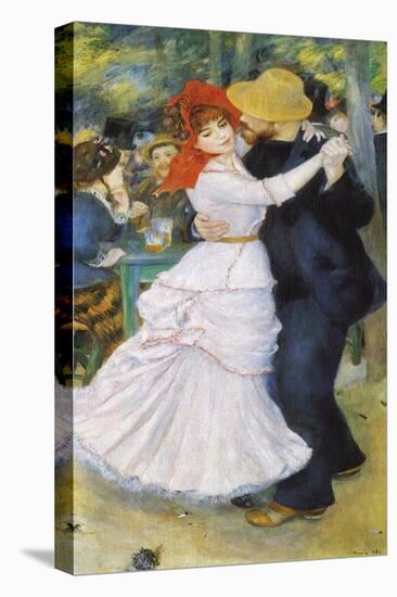 Dance at Bougival, 1883-Pierre-Auguste Renoir-Stretched Canvas