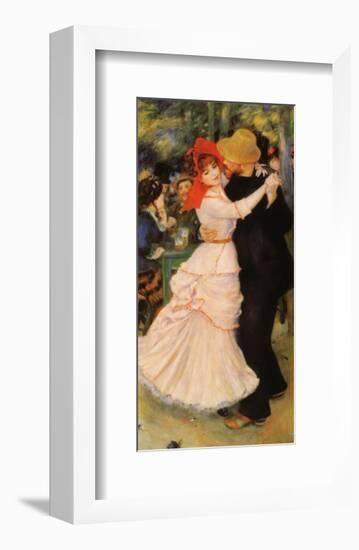 Dance at Bougival-Pierre-Auguste Renoir-Framed Art Print