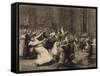 Dance at Insane Asylum, 1907-George Wesley Bellows-Framed Stretched Canvas